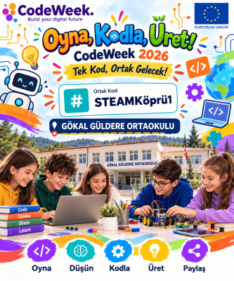 Oyna, Kodla, Üret! – Tek Kod, Ortak Gelecek!